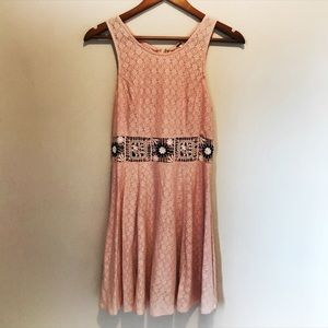 FREE PEOPLE | Pink Dainty Dress